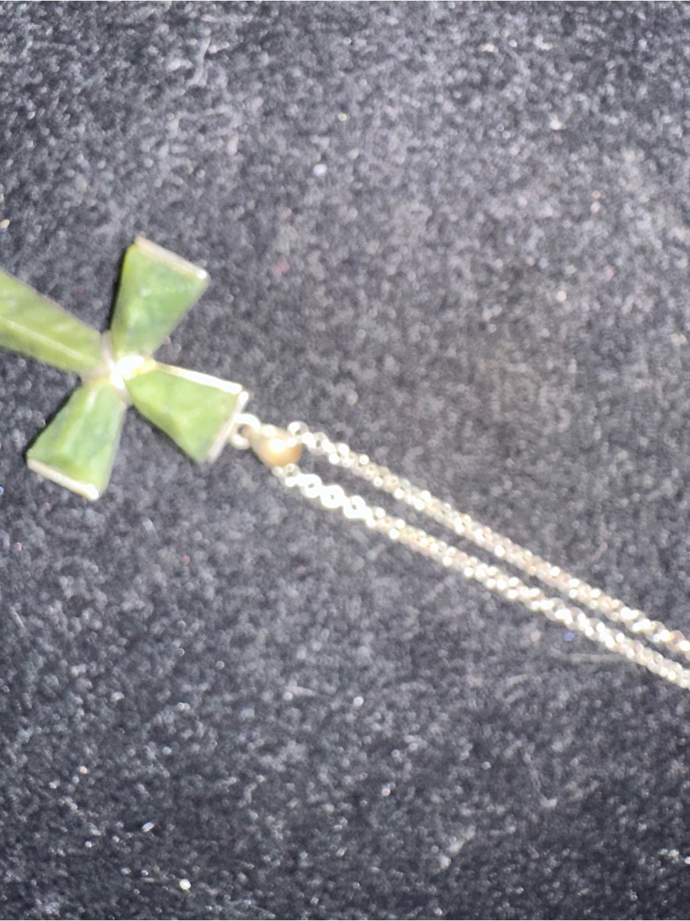 Connemara Marble Cross Necklace